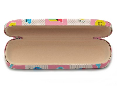 Etui Futerał na okulary dla dzieci Różowe STHC-22B