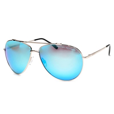 Okulary przeciwsłoneczne pilotki polaryzacyjne ARCTICA S-157B niebieskie