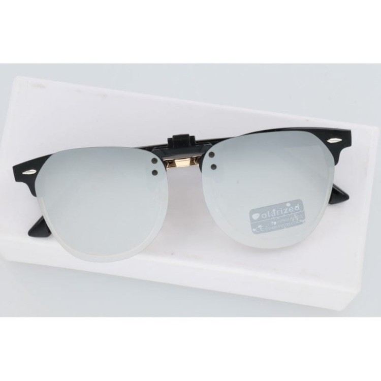 Nakładki przeciwsłoneczne polaryzacyjne lustrzane na okulary korekcyjne NA-207