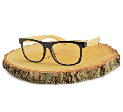 Okulary Nerdy Korekcyjne z Antyrefleksem Flex Zerówki POL-BLF-852K1