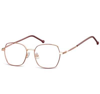 Okulary oprawki zerówki metalowe korekcyjne L124