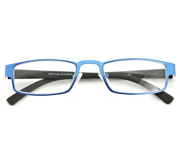 Plusy okulary do czytania metalowe Montana MR87B moc: +2.5