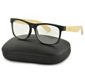 Drewniane okulary z filtrem BLUE LIGHT zerówki do komputera EST-113K-1M