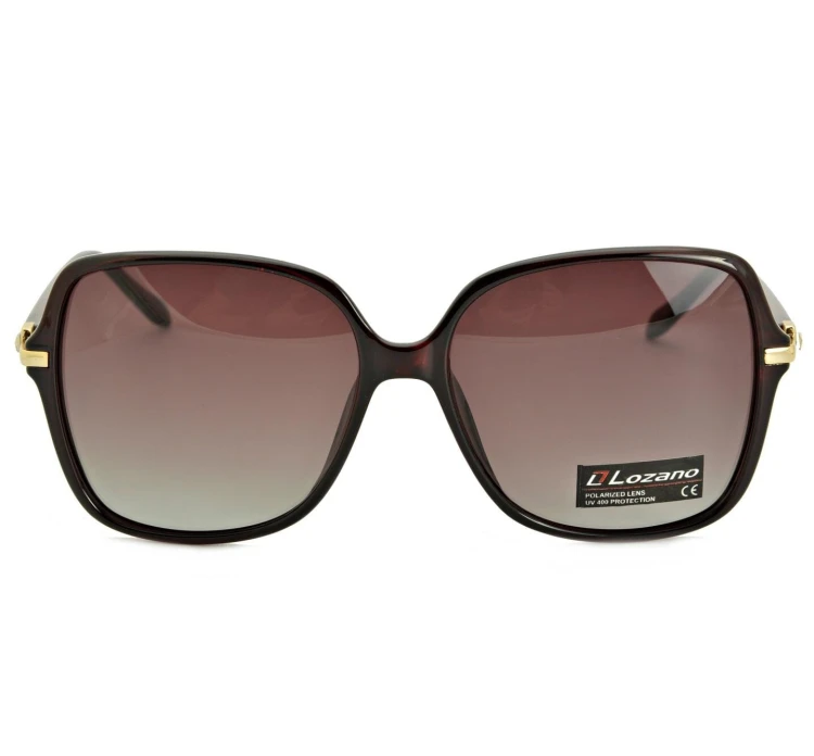 Okulary LOZANO Damskie LZ-PT28010-R Polaryzacyjne Muchy