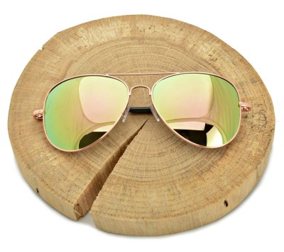 Okulary przeciwsłoneczne aviator pilotki lustrzane STD-90