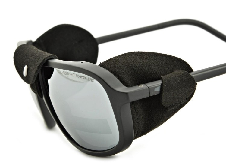 Lodowcowe wysokogórskie okulary polaryzacyjne lustrzane T400-1P kat.4