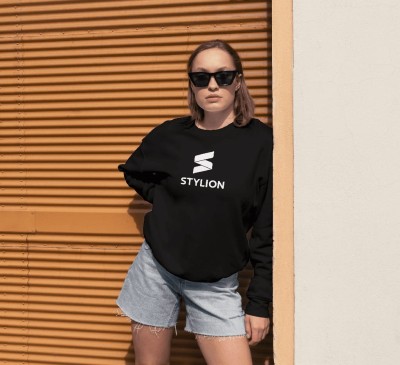 Damskie kocie okulary przeciwsłoneczne czarne STL13