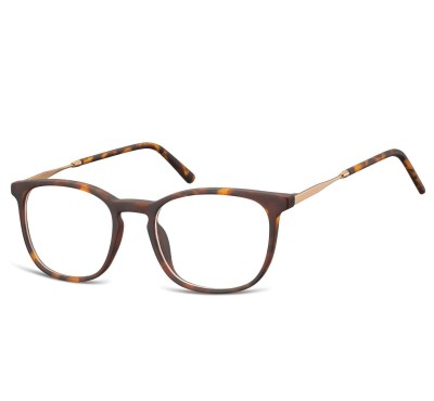 Okulary oprawki zerówki korekcyjne Nerd Sunoptic AC6A panterka