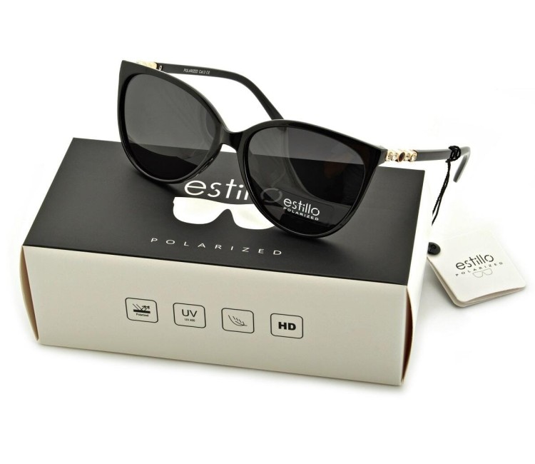 Damskie okulary przeciwsłoneczne polaryzacyjne z Filtrem UV400 EST-08-1 Estillo