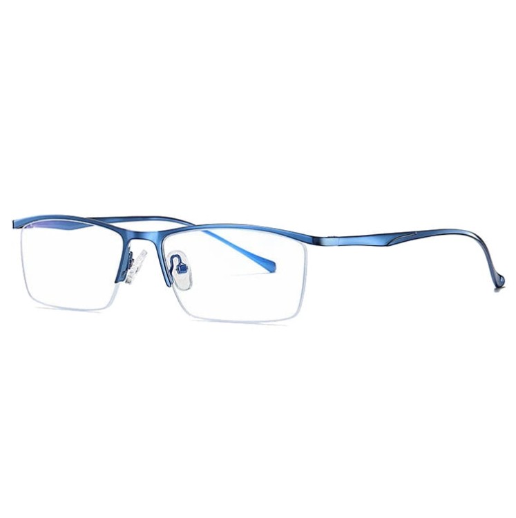 Okulary na żyłkę do komputera TV smartfona BLUE LIGHT zerówki niebieskie 2597D