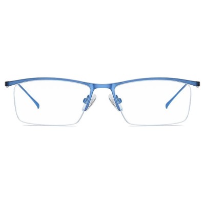 Okulary na żyłkę do komputera TV smartfona BLUE LIGHT zerówki niebieskie 2597D