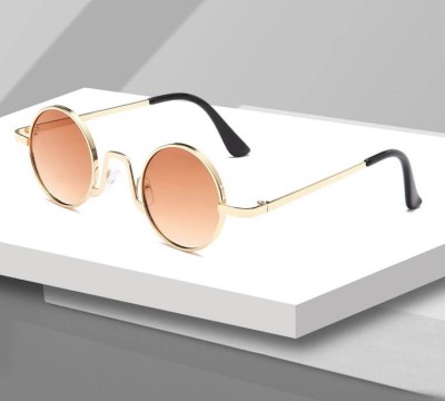 Okulary przeciwsłoneczne stalowe Okrągłe Lenonki UV400 SKK-01G