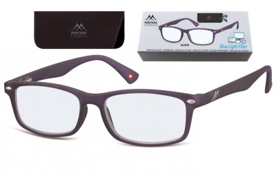 Okulary z filtrem do Komputera i Czytania moc: +1.00 z Antyrefleksem BLFBOX83D