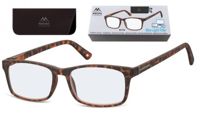 Okulary z filtrem do komputera i czytania moc: +1.00 z Antyrefleksem Montana BLFBOX73A