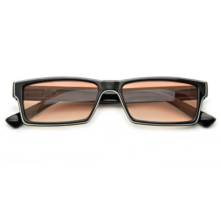 Plusy +2.00 Okulary przyciemniane gradalne do Czytania z flexami ST305