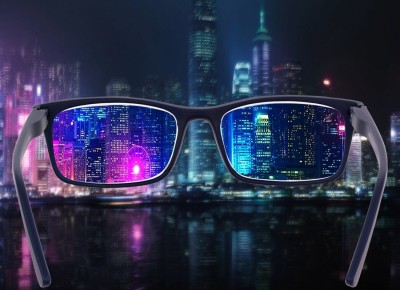 Okulary z filtrem do komputera i czytania moc: +3.50 Korekcyjne Plusy z Antyrefleksem Montana BLFBOX73B