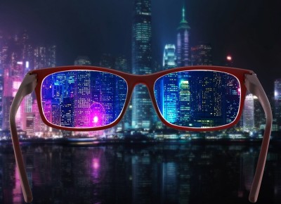 Okulary zerówki do komputera z filtrem antyrefleks moc: 0.00 Montana BLFBOX73C