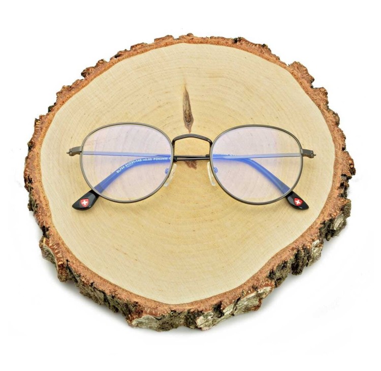 Okulary do czytania Plusy moc: +2,50 z Filtrem Niebieskim do komputera HBLF54