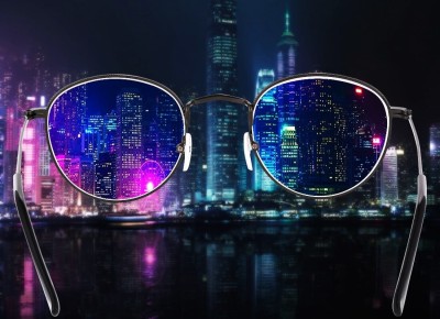 Okulary Zerówki z Filtrem Niebieskim do komputera HBLF54  moc: 0