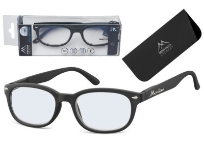 Okulary z filtrem Do Czytania i Komputera z Antyrefleksem Montana BLF70 moc: +3