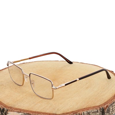 Plusy +1.00 Fotochromowe korekcyjne okulary do czytania z flexami ST334 złoty/brąz