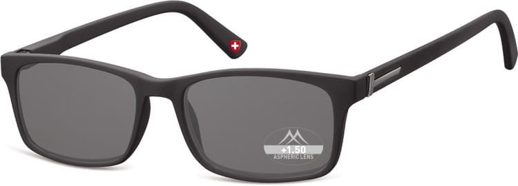 Przyciemniane Asferyczne Okulary do czytania Montana MR73S moc: +2