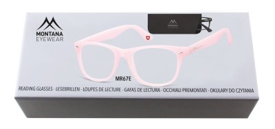 Okulary do Czytania asferyczne Montana BOX67E moc: +2,5