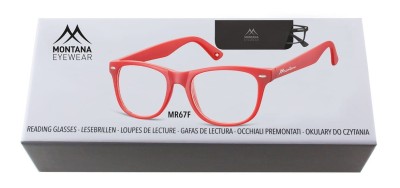Okulary do Czytania asferyczne Montana BOX67F moc: +3