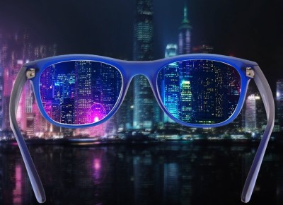 Okulary z filtrem do Komputera i Czytania moc: +3.00 Plusy z Antyrefleksem Montana BLFBOX67C