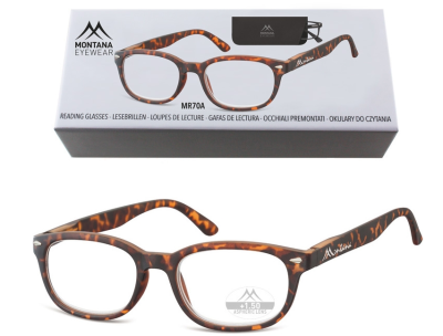Okulary do Czytania asferyczne Montana BOX70A moc: +2.5
