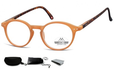 Asferyczne Okulary Lenonki do Czytania Montana Plusy MR65D moc: +1,5