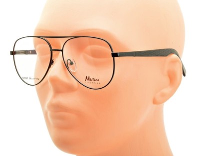 Oprawki okularowe pilotki korekcyjne NIKITANA na teleskopach STNK2 Czarny/Granat
