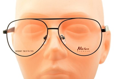 Oprawki okularowe pilotki korekcyjne NIKITANA na teleskopach STNK2 Czarny/Granat