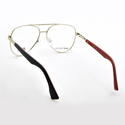 Oprawki okularowe pilotki korekcyjne NIKITANA na teleskopach STNK2A Srebrny/Granat