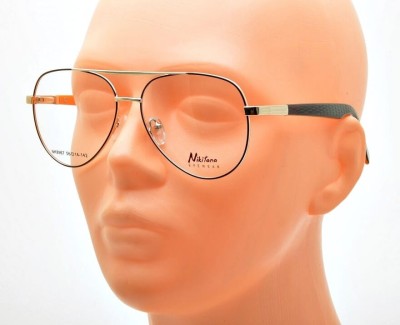 Oprawki okularowe pilotki korekcyjne NIKITANA na teleskopach STNK2B Złoty/Brąz