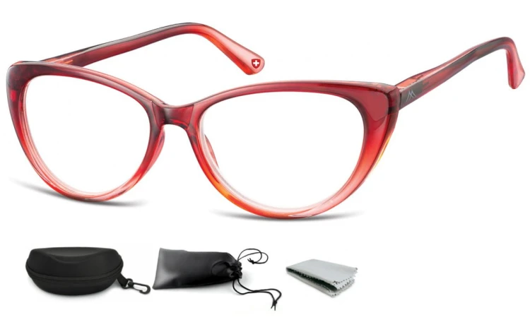 Plusy Okulary Do Czytania Kocie MR64B moc: +1