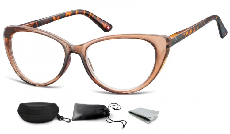 Plusy Okulary Do Czytania Kocie MR64E moc: +1