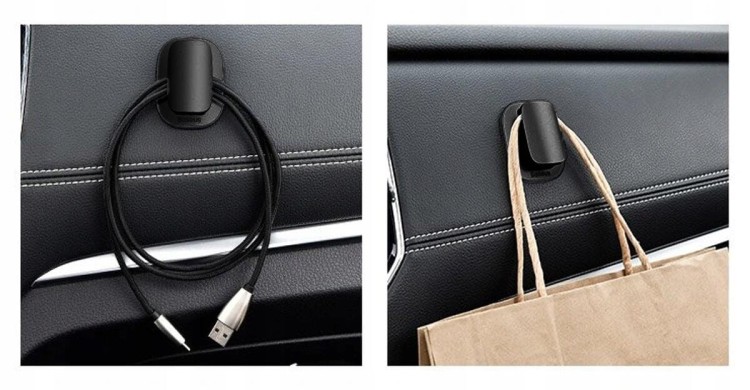 Baseus Klips uniwersalny wieszak Uchwyt Samochodowy na Okulary ACYJN-A01