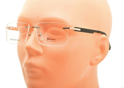 Bezramkowe prostokątne oprawki okularowe Nikitana na teleskopach STNK3 Złoty/Czarny