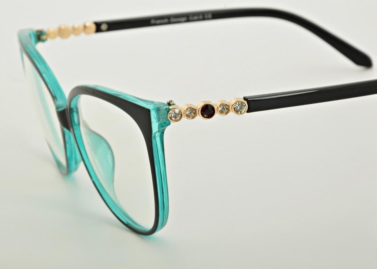 Okulary damskie z filtrem BLUE LIGHT do komputera korekcyjne EST-106K-10 Estillo
