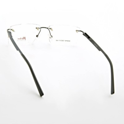 Bezramkowe prostokątne oprawki okularowe Nikitana na teleskopach STNK3C Czarny/Granat