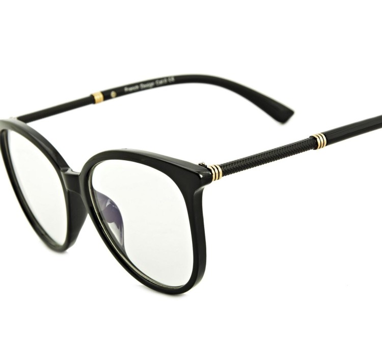 Okulary damskie z filtrem BLUE LIGHT do komputera zerówki EST-112K-1 Estillo