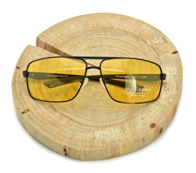 Męskie Rozjaśniające okulary do Jazdy Nocą dla kierowców Polaryzacyjne PolarZone POL-14Y-1