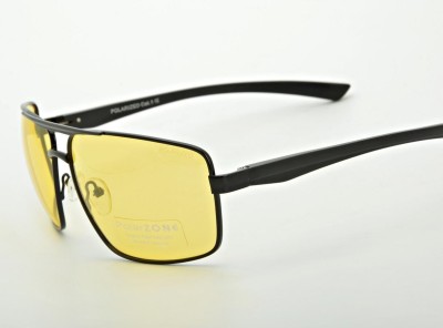 Męskie Rozjaśniające okulary do Jazdy Nocą dla kierowców Polaryzacyjne PolarZone POL-14Y-1