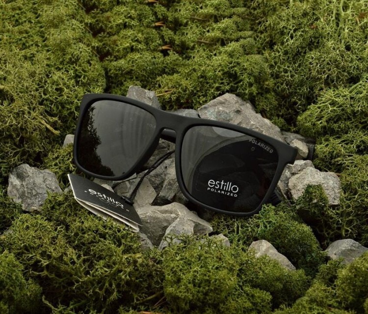 Przeciwsłoneczne męskie okulary z polaryzacją EST-407-1M Estillo