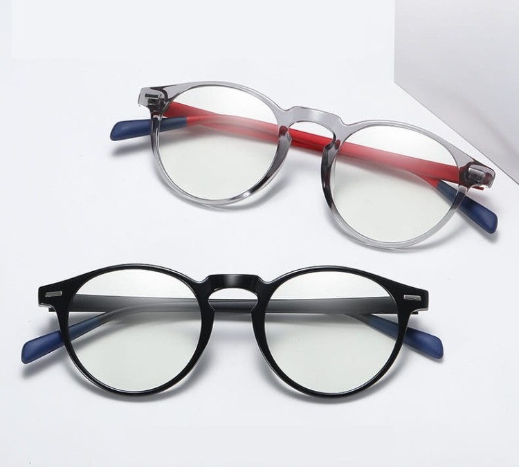 2w1 Okulary Lenonki do komputera BLUE LIGHT i przeciwsłoneczne FOTOCHROMOWE 2599A