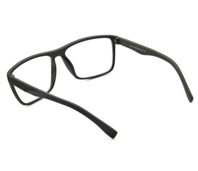 Okulary Nerd z filtrem światła niebieskiego do komputera zerówki R-BL-1636K