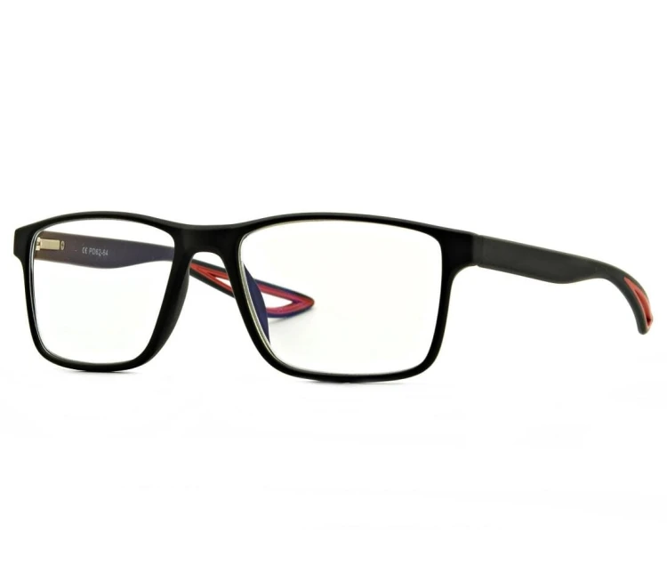 Plusy Męskie Okulary do Czytania moc: +3 z antyrefleksem ST315