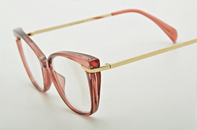 Damskie Okulary do Czytania moc: +2 Kocie Oczy ST314