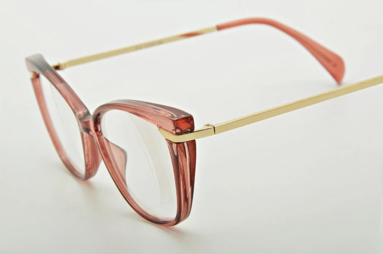 Damskie Okulary do Czytania moc: +3 Kocie Oczy ST314